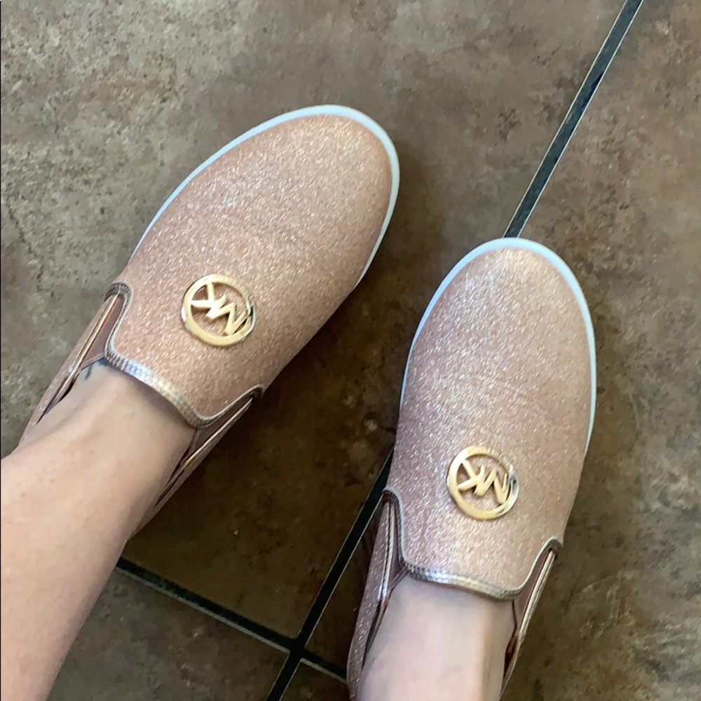 Michael Kors glitter shoes